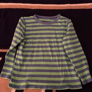 Mini Boden Boys striped LS tee, 6-7